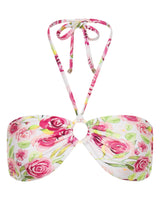 Mia Bandeau Bikini Top - Dolce - White Sands