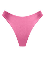 Byron Cheeky Bikini Bottoms - Peony - White Sands