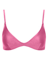 Lucy Scoop Bikini Top - Peony