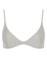 Lucy Scoop Bikini Top - White - White Sands