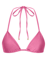 Eve Triangle Bikini Top - Peony