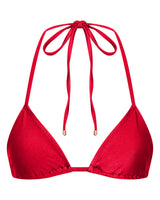 Eve Triangle Bikini Top - Cherry