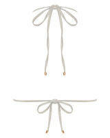 Eve Triangle Bikini Top - White - White Sands