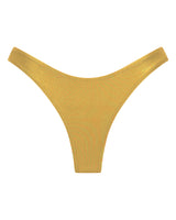 Bondi Brazilian Bikini Bottoms - Dorada - White Sands