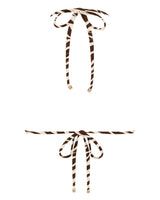 Eve Triangle Bikini Top - Tiger