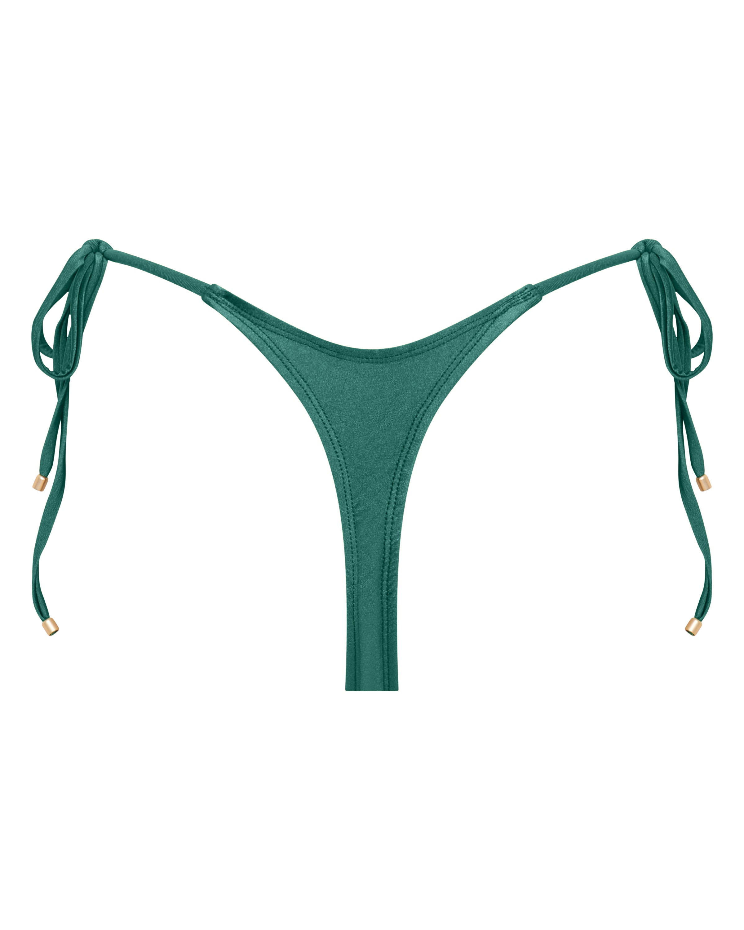 Hayman Thong Bikini Bottoms - Ivy - White Sands