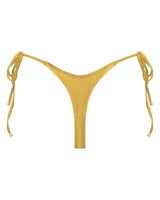 Hayman Thong Bikini Bottoms - Dorada - White Sands