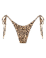 Hayman Thong Bikini Bottoms - Leopard - White Sands