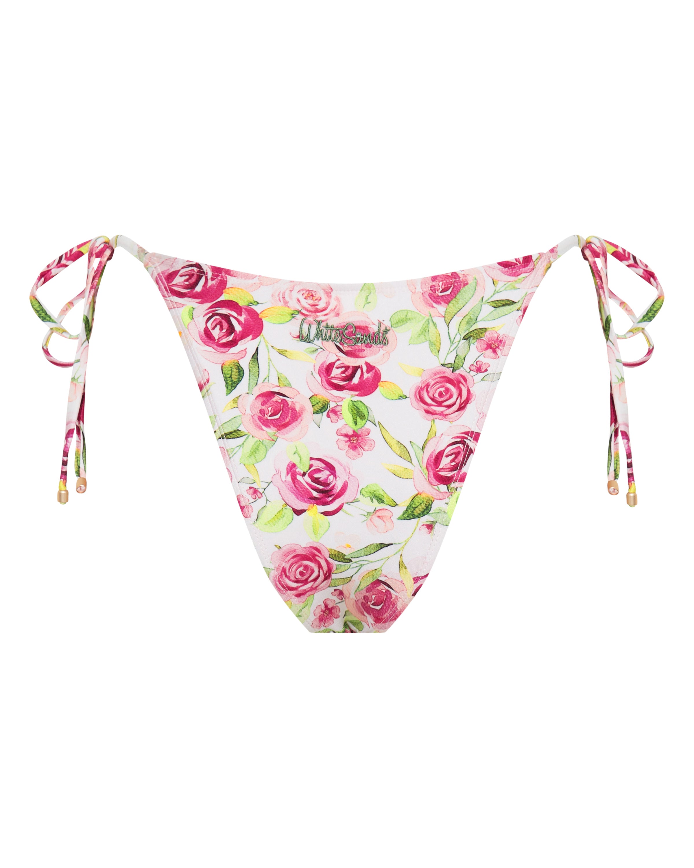 Tally String Bikini Bottoms - Dolce - White Sands