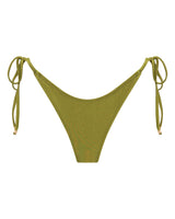 Tally String Bikini Bottoms - Olive - White Sands