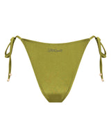 Tally String Bikini Bottoms - Olive - White Sands