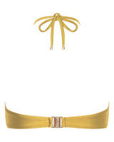 Mia Strapless Bandeau Bikini Top - Dorada - White Sands