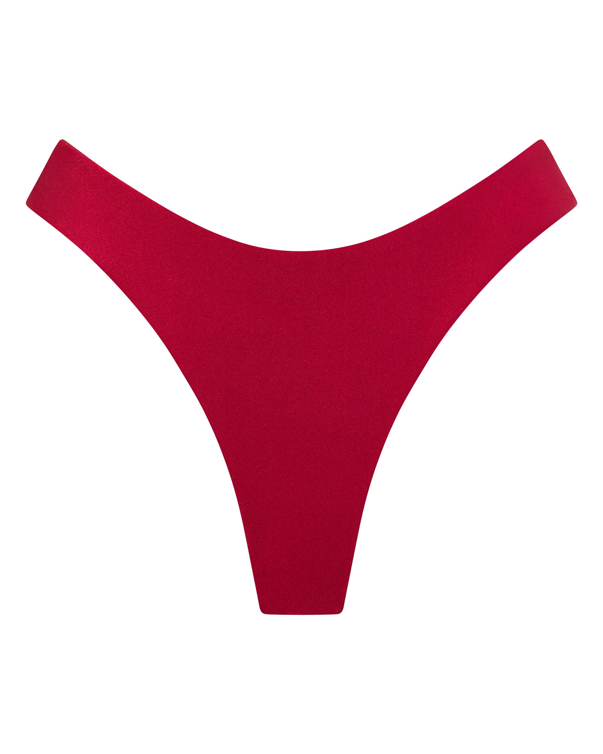 Byron Cheeky Bikini Bottoms - Syrah - White Sands