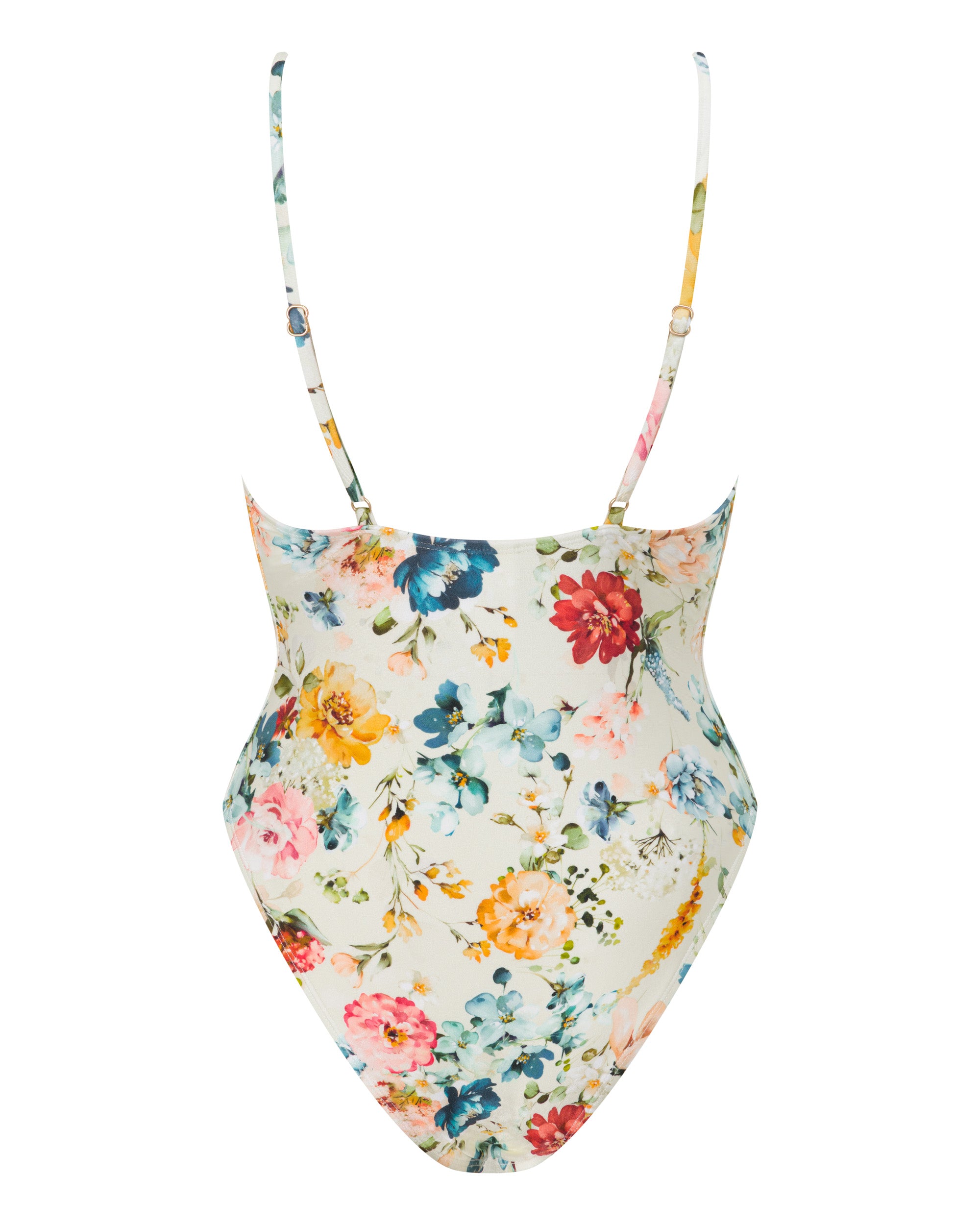 Byron Maillot - Evissa Floral - White Sands