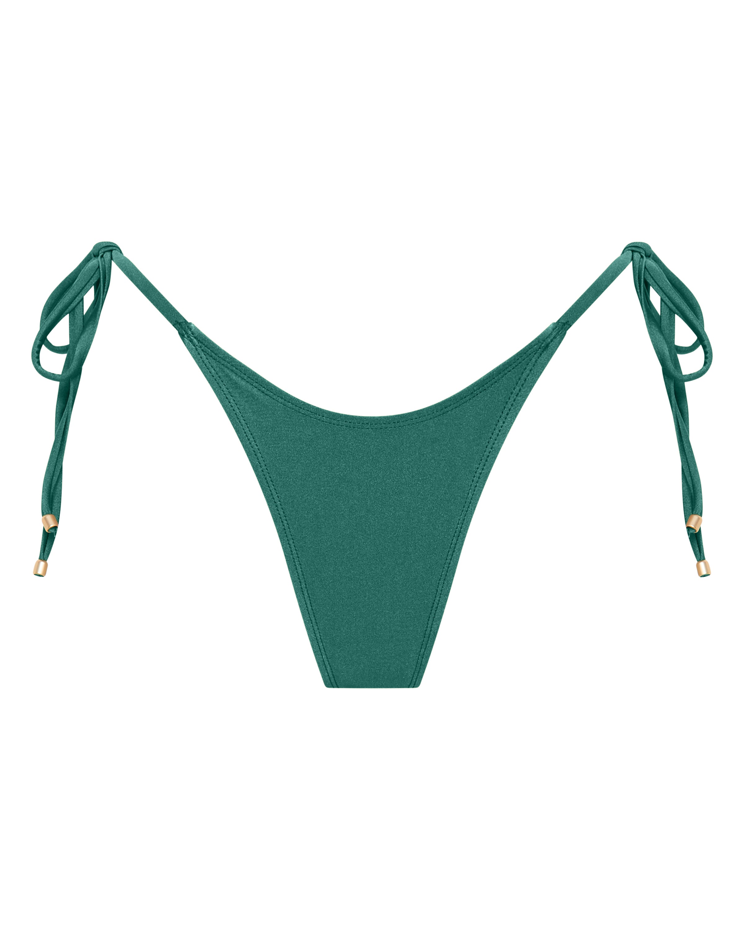 Hayman Thong Bikini Bottoms - Ivy - White Sands