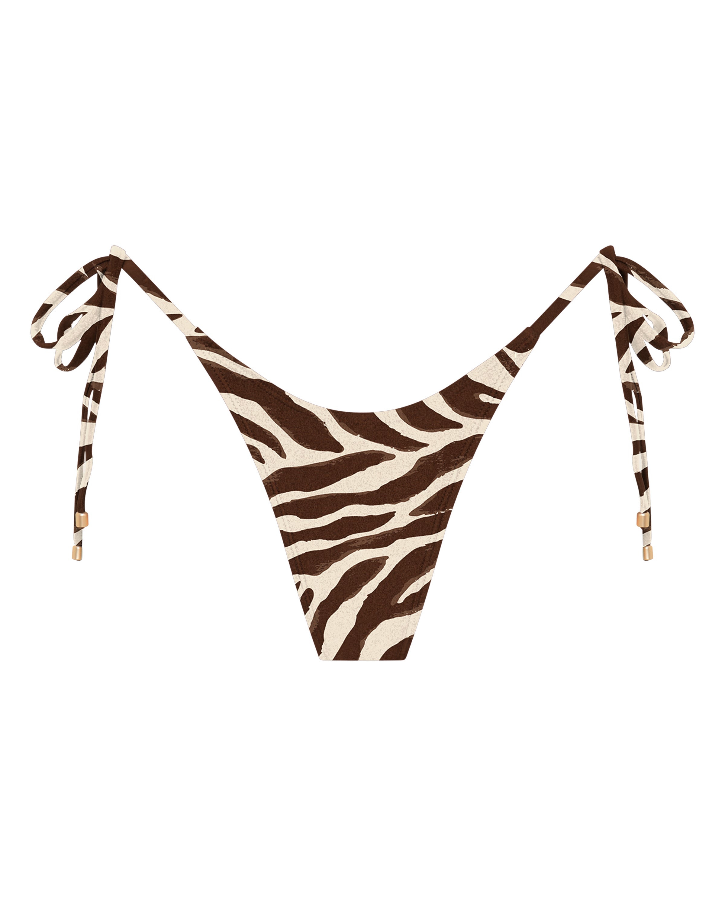 Hayman Thong Bikini Bottoms - Tiger - White Sands