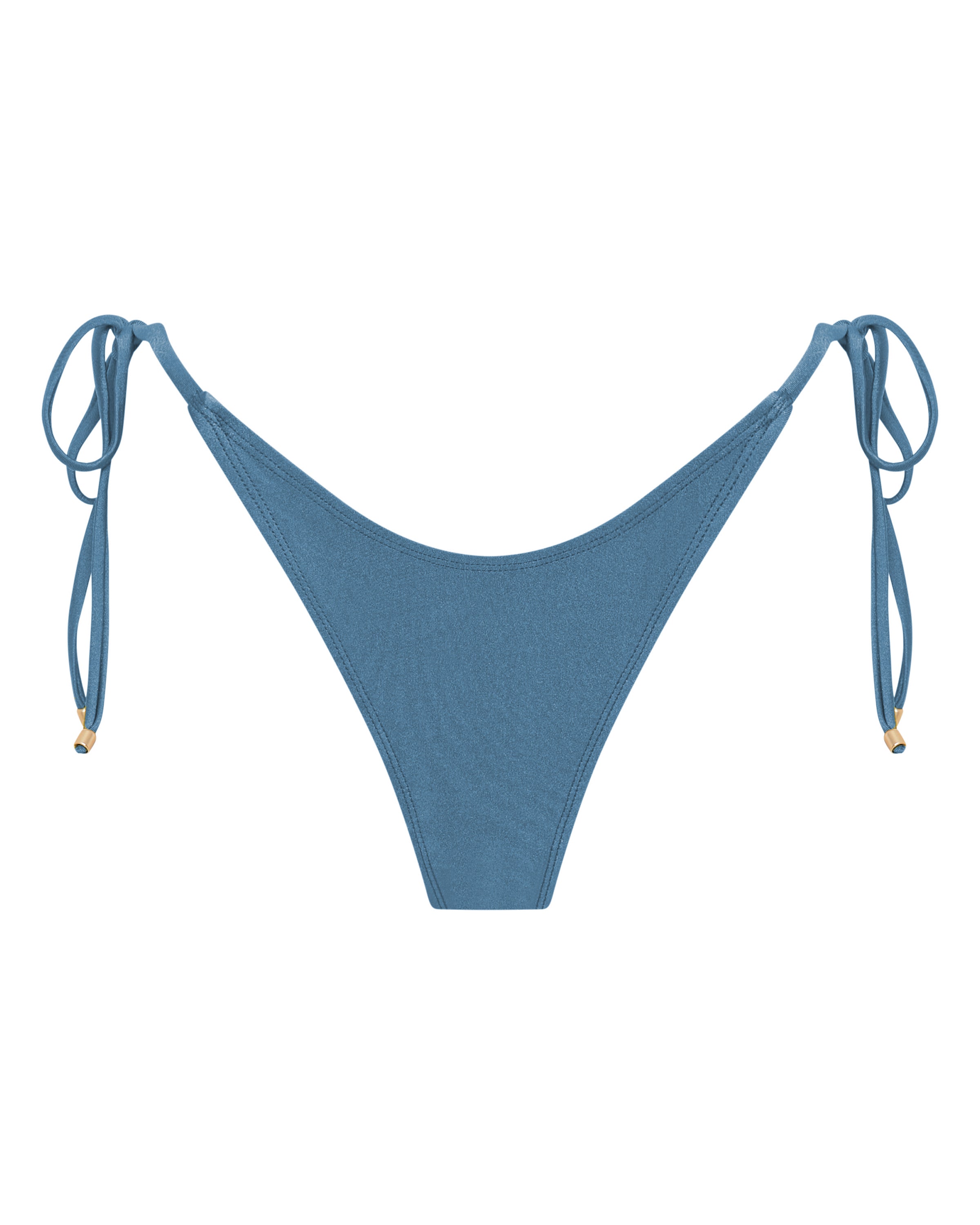 Tally String Bikini Bottoms - Cendre - White Sands