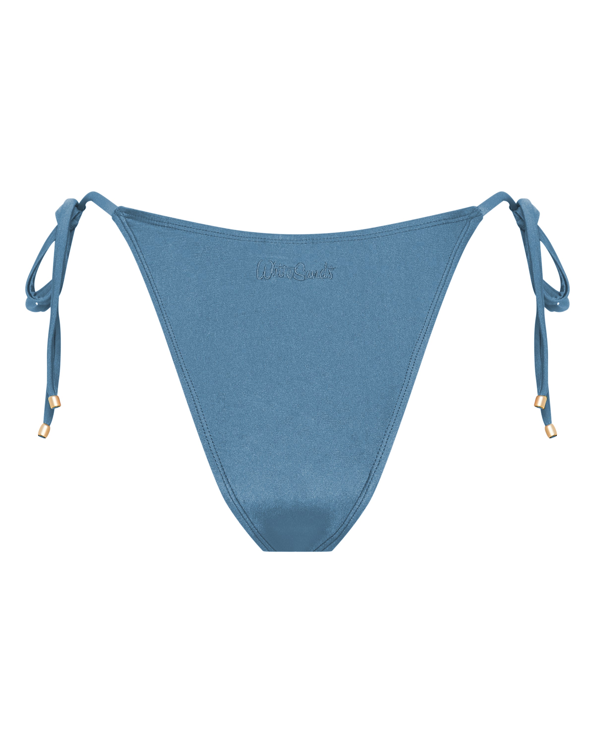 Tally String Bikini Bottoms - Cendre - White Sands