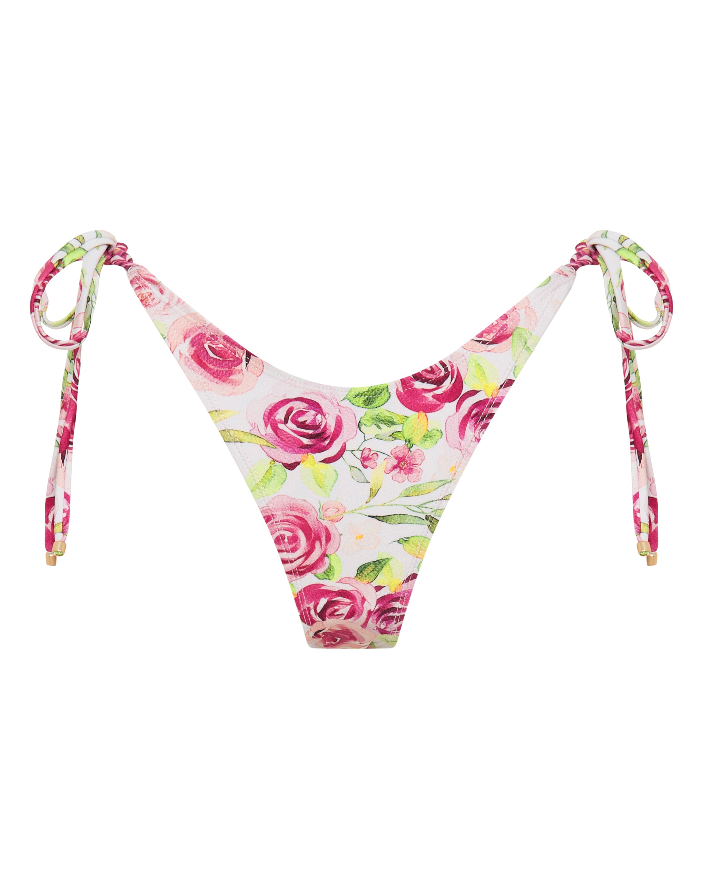 Tally String Bikini Bottoms - Dolce - White Sands