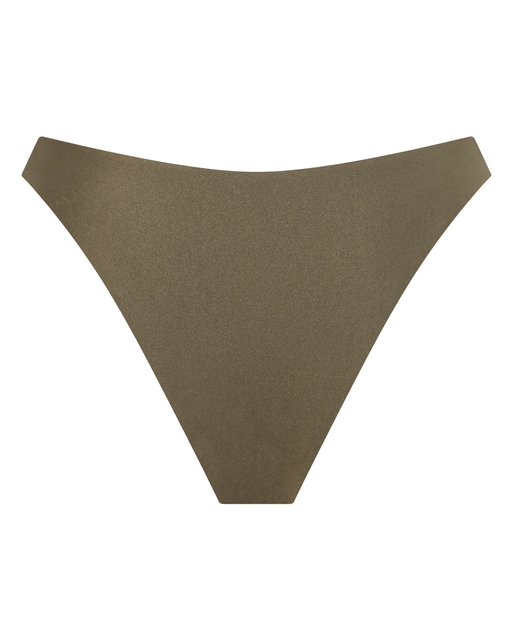 Byron Cheeky Bikini Bottoms - Mangrove - White Sands