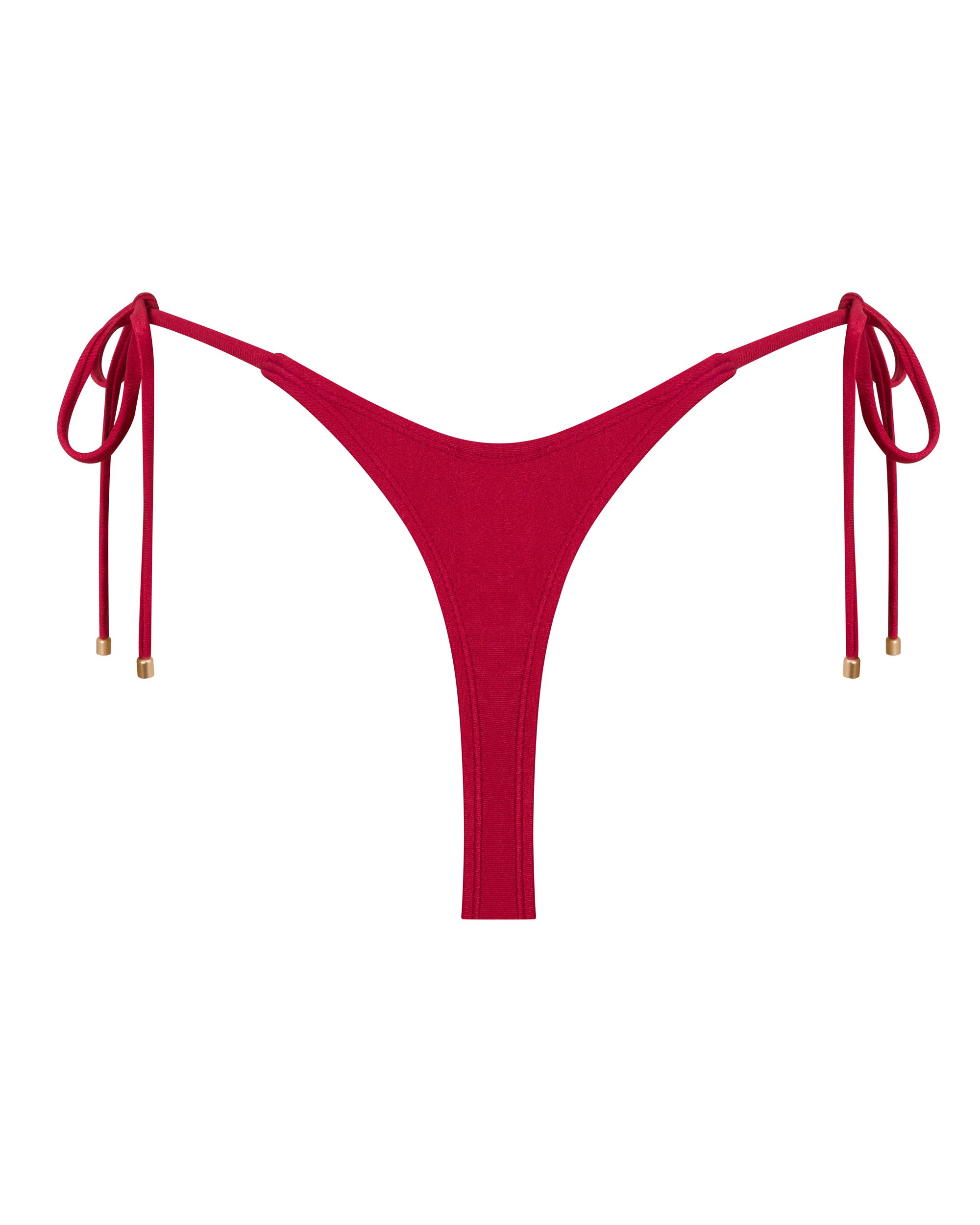 Hayman Thong Bikini Bottoms - Syrah - White Sands