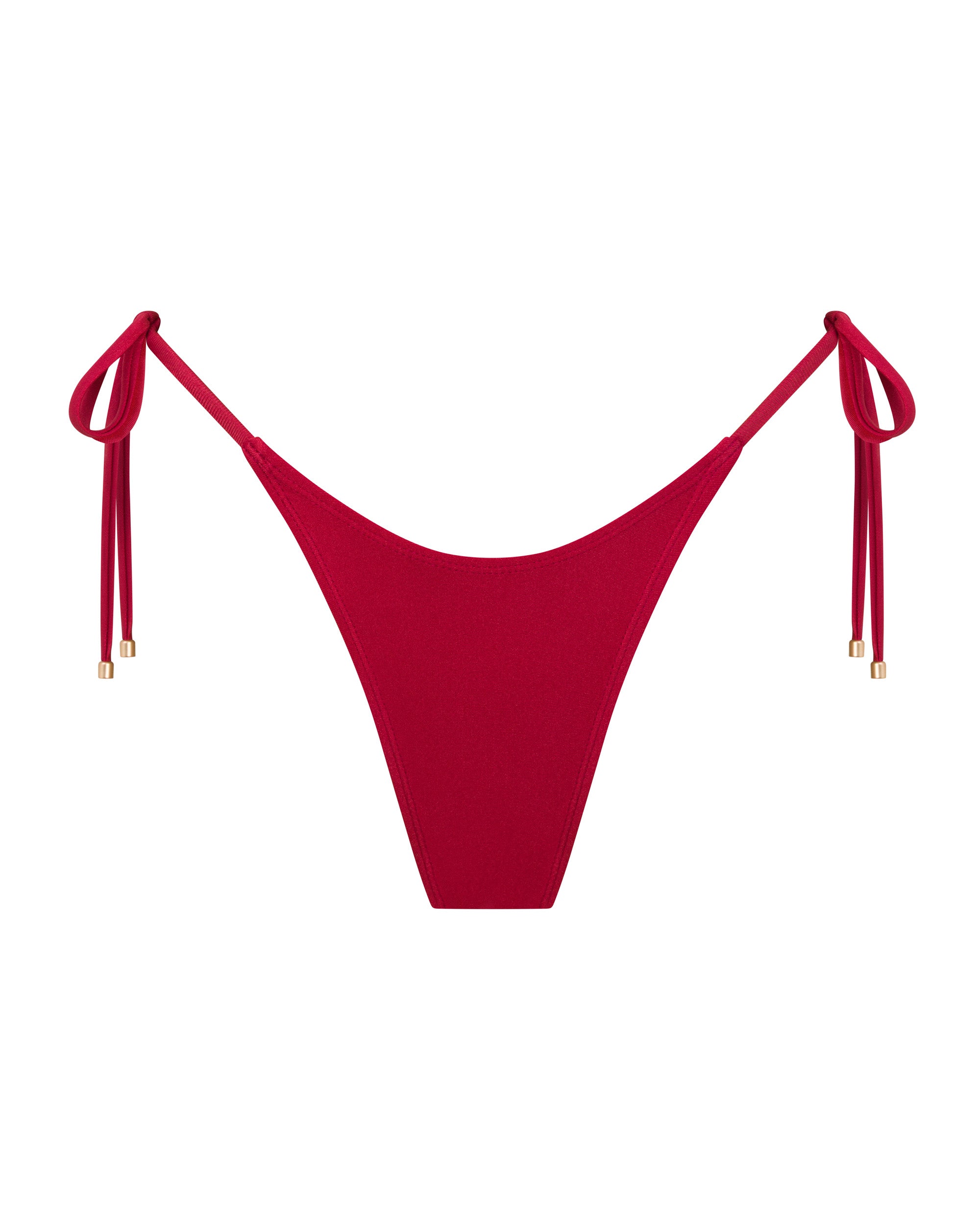 Hayman Thong Bikini Bottoms - Syrah - White Sands