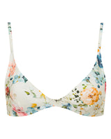 Lucy Scoop Bikini Top - Evissa Floral