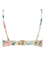Lucy Scoop Bikini Top - Evissa Floral