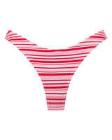 Bondi Brazilian Bikini Bottoms -Candy Stripe