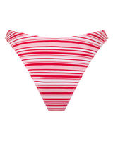 Bondi Brazilian Bikini Bottoms -Candy Stripe