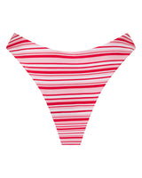 Byron Cheeky Bikini Bottoms - Candy Stripe