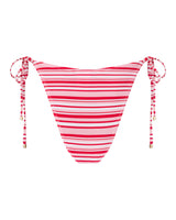 Tally String Bikini Bottoms - Candy Stripe