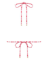 Eve Triangle Bikini Top - Candy Stripe