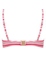 Lucy Scoop Bikini Top - Candy Stripe