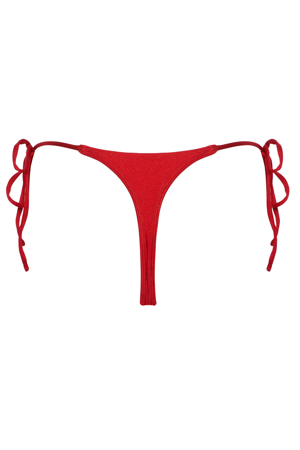 Hayman Thong Bikini Bottoms - Cherry by White Sands, a luxury designer Australian swimwear brand for women