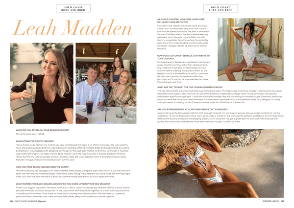 In the Press: Swimwear Designer Leah Madden