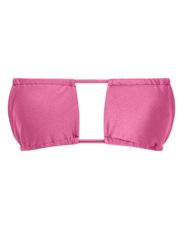 Noosa String Bikini Top - Peony