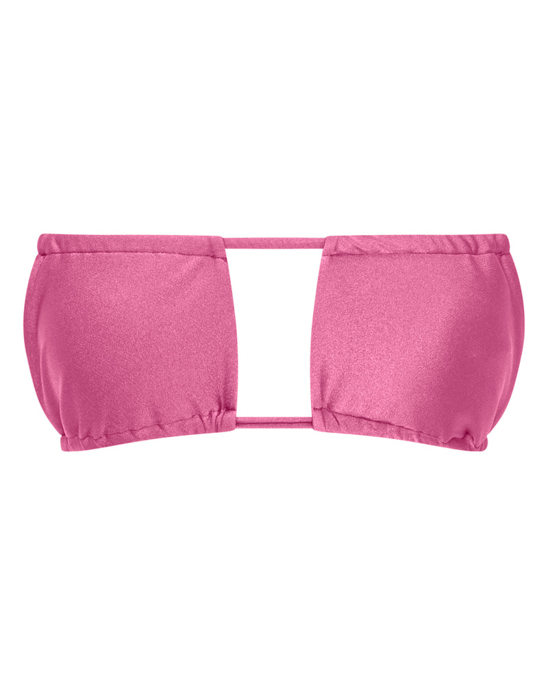 Noosa String Bikini Top - Peony