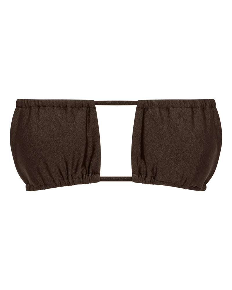 Noosa String Bikini Top - Chocolate