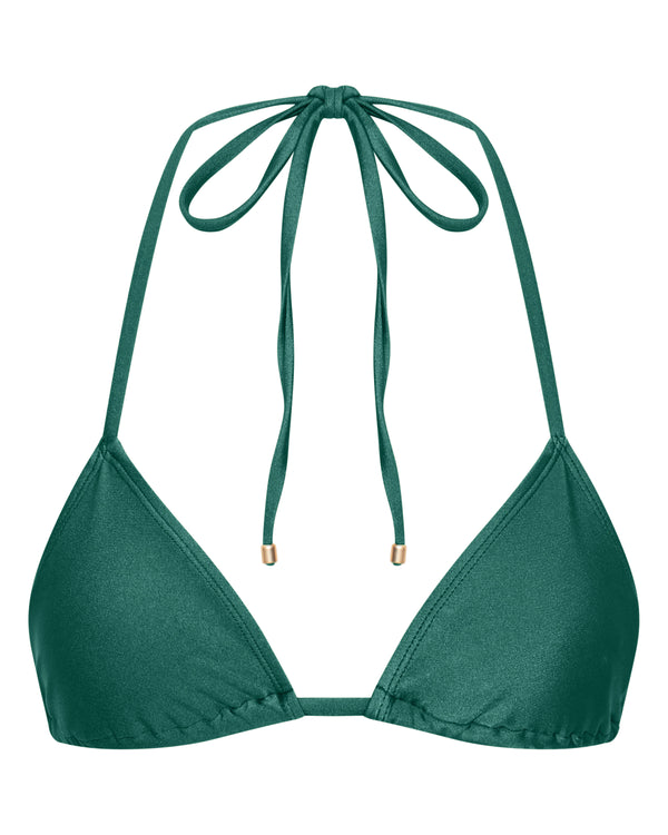 Eve Triangle Bikini Top - Ivy