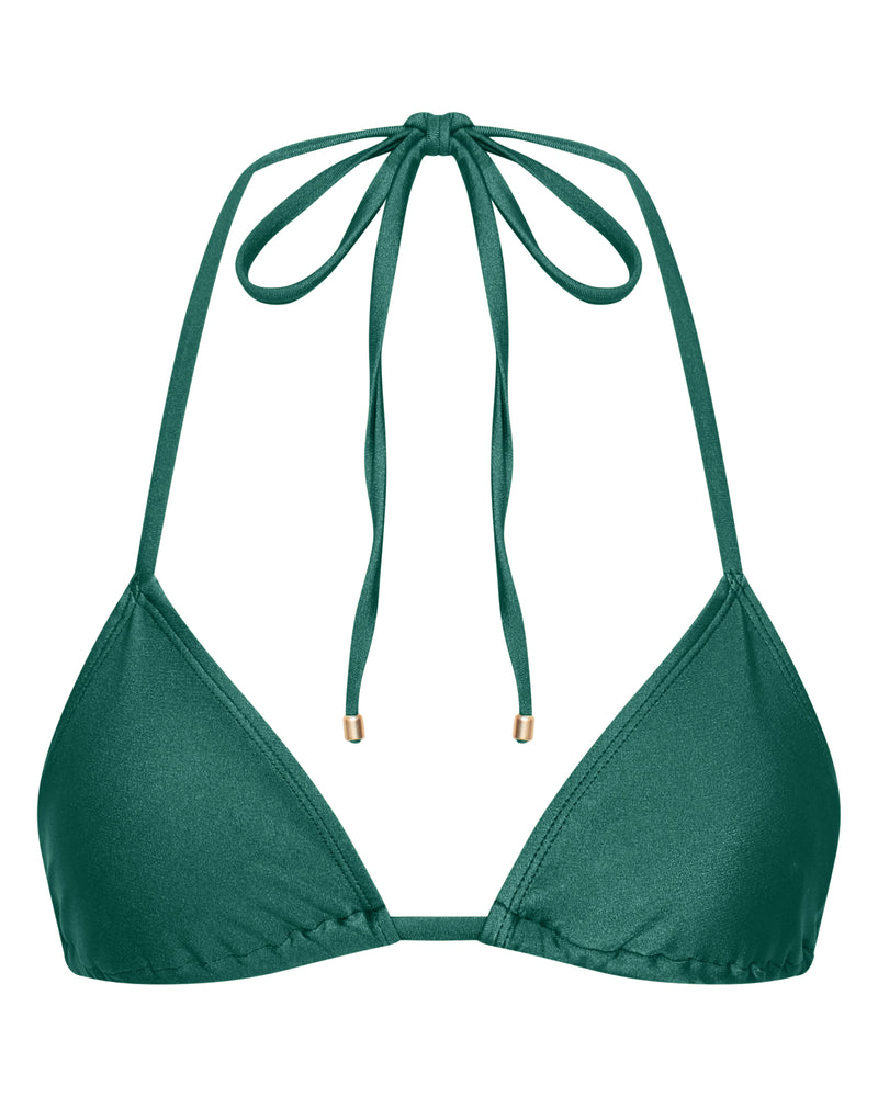 Eve Triangle Bikini Top - Ivy