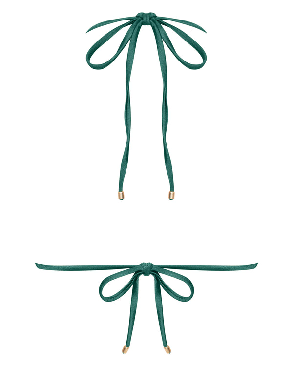 Eve Triangle Bikini Top - Ivy