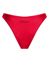 Bondi Brazilian Bikini Bottoms -Cherry