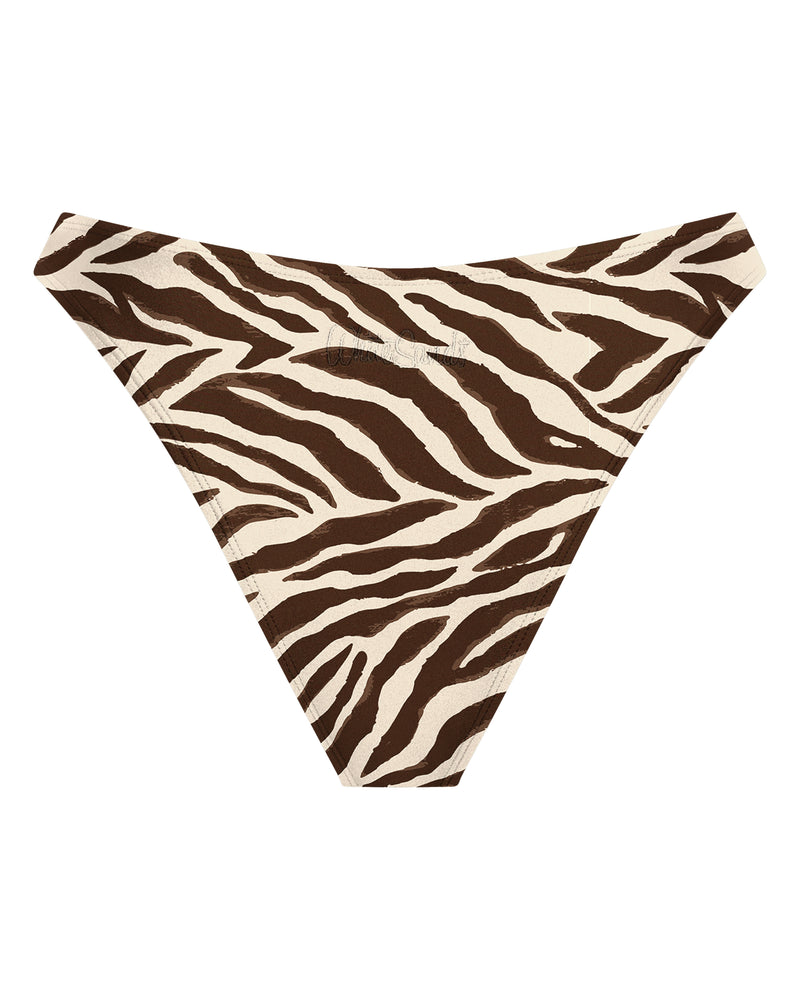 Bondi Brazilian Bikini Bottoms -Tiger