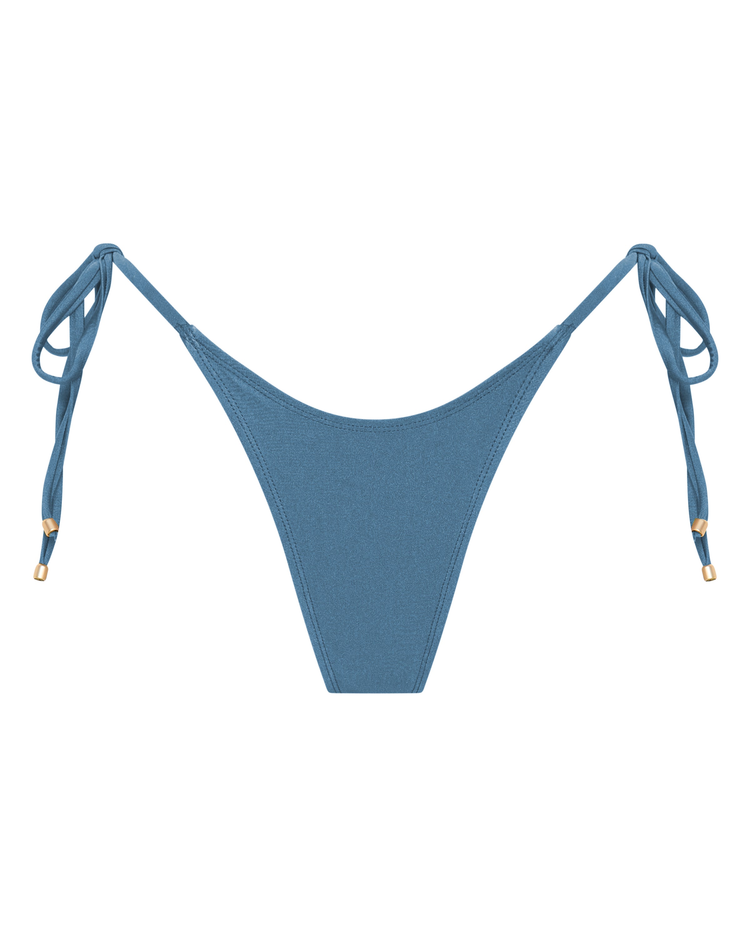 Hayman Thong Bikini Bottoms - Cendre - White Sands