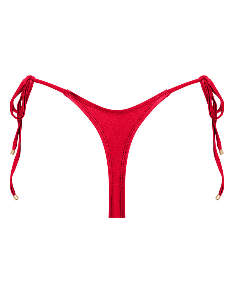 Hayman Thong Bikini Bottoms - Cherry