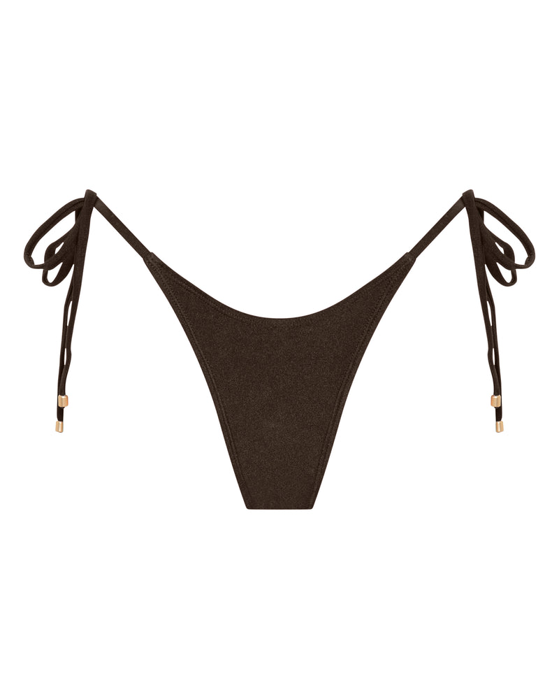 Hayman Thong Bikini Bottoms - Chocolate