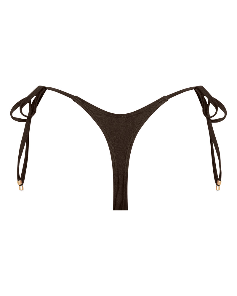 Hayman Thong Bikini Bottoms - Chocolate