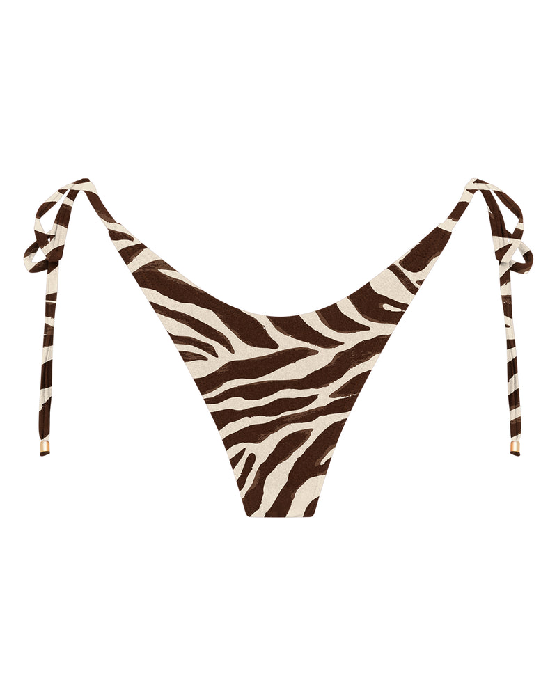 Tally String Bikini Bottoms - Tiger