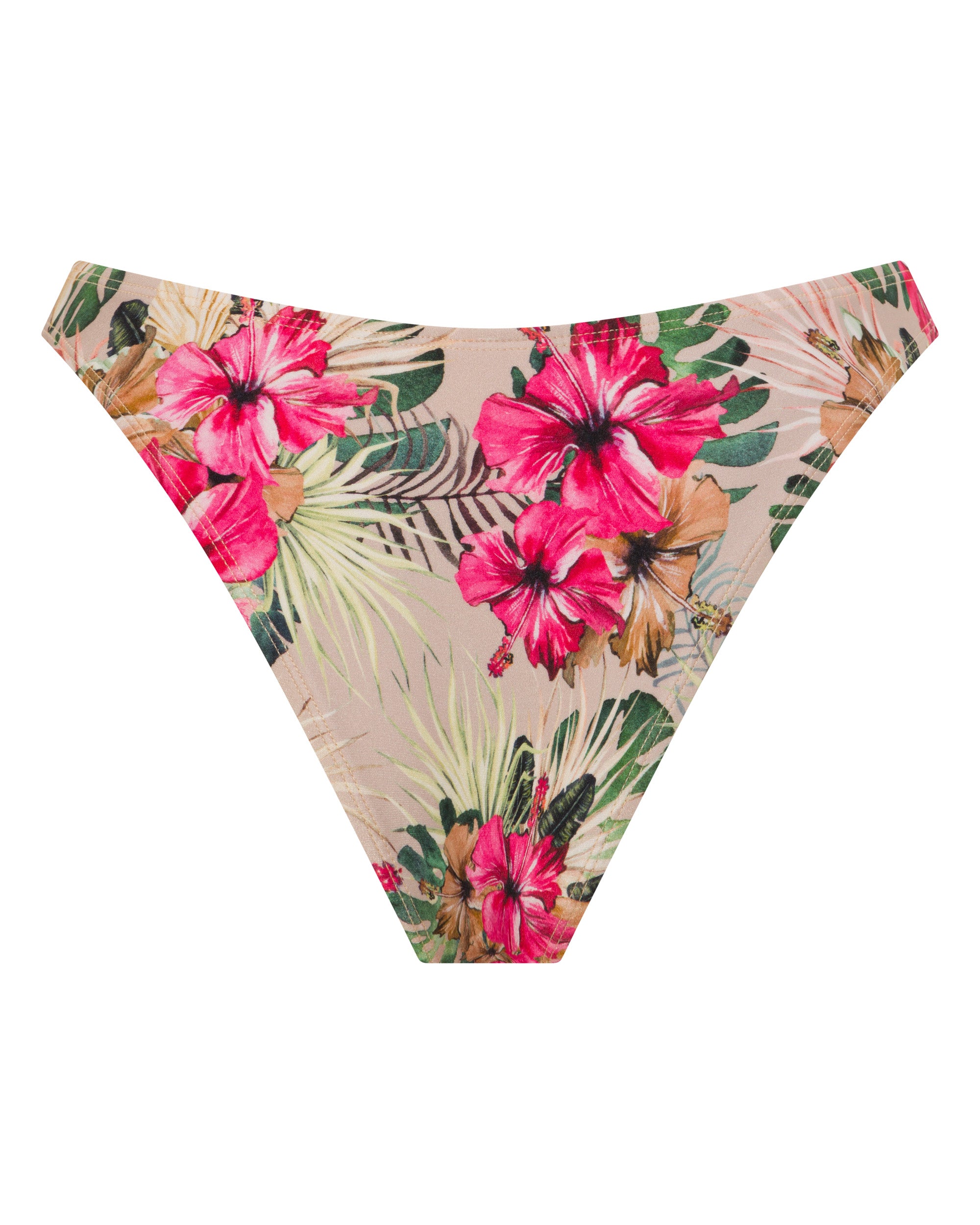 Bondi Brazilian Bikini Bottoms - Aloalo - White Sands